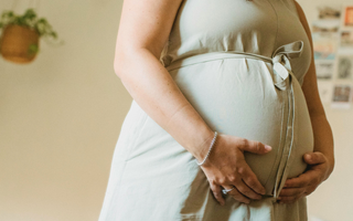 Baby hiccups in the womb